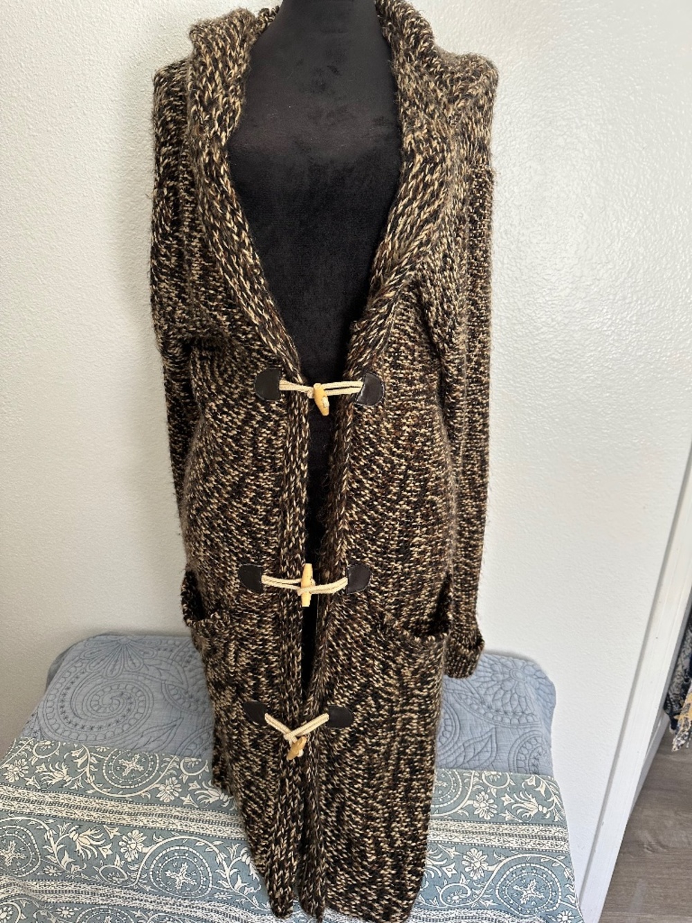 Newport News Chunky Knit Midi Cardigan